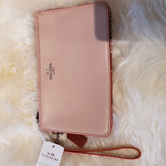 Coach Large Double Zip Wristlet - Picture 3 of 14